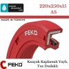 220x250x15 mm FEKO NBR DÖNER MİL YAĞ KEÇESİ TİP-AS 997 220*250*15 mm