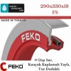 290x330x18 mm FEKO NBR DÖNER MİL YAĞ KEÇESİ TİP-FS 129 290*330*18 mm