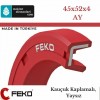 45x52x4 mm FEKO NBR DÖNER MİL YAĞ KEÇESİ TİP-AY 4853 45*52*4 mm 45x52x4 mm FEKO NBR DÖNER MİL YAĞ KEÇESİ TİP-AY 4853 45*52*4 mm