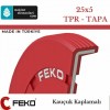 25x5 mm FEKO NBR YAĞ TAPA KEÇESİ TİP-TPR 2954 25*5 mm