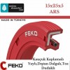 15x25x5 mm FEKO NBR DÖNER MİL YAĞ KEÇESİ TİP-ARS 930 15*25*5 15x25x5 mm FEKO NBR DÖNER MİL YAĞ KEÇESİ TİP-ARS 930 15*25*5