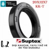 20x52x7 mm SUPTEX KK-T NBR DÖNER MİL YAĞ KEÇESİ 6953 20*52*7 mm 20x52x7 mm SUPTEX KK-T NBR DÖNER MİL YAĞ KEÇESİ 6953 20*52*7 mm