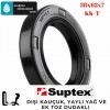 38x62x7 mm SUPTEX KK-T NBR DÖNER MİL YAĞ KEÇESİ 8829 38*62*7 mm