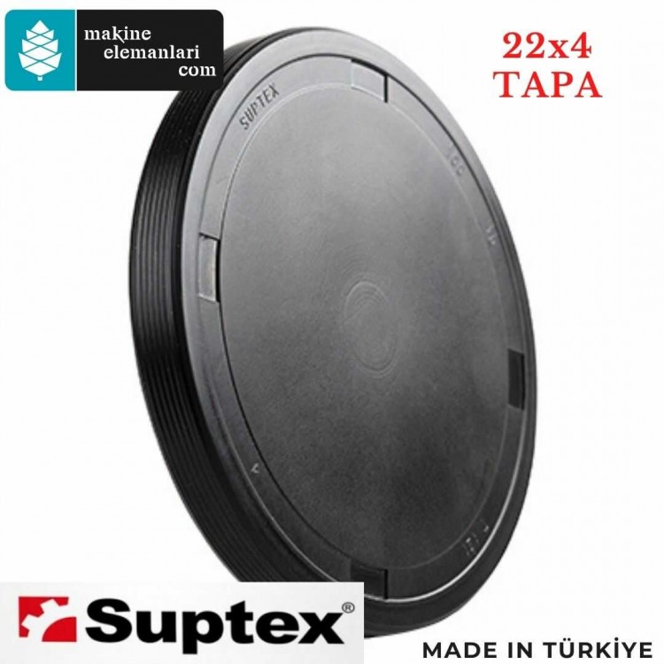 22x4 mm SUPTEX NBR YAĞ TAPA KEÇESİ TİP-T4 22*4 mm