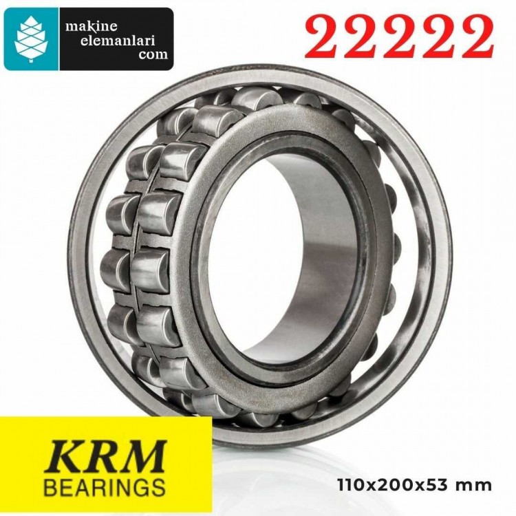 22222 CA KRM Oynak Makaralı Rulman  110x200x53 - 110*200*53 mm