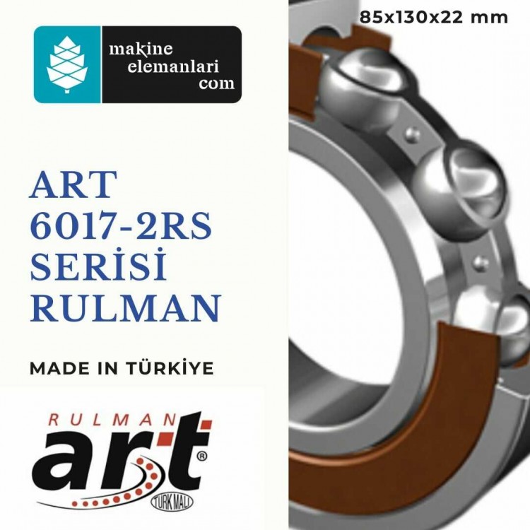 6017 2RS Art rulman Plastik Kapak 85x130x22 mm 85*130*22 mm 
