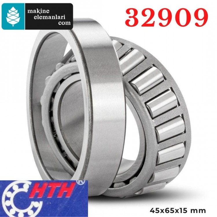 32909 HTH Konik Makaralı Rulman  45x68x15 -45*68*15 mm
