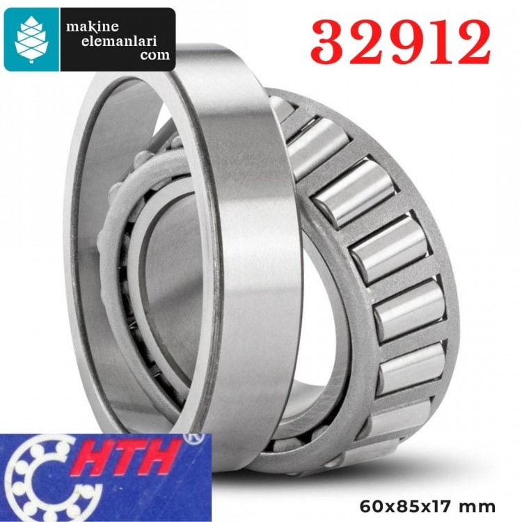32912 HTH Konik Makaralı Rulman 60x85x17 -60*85*17 mm