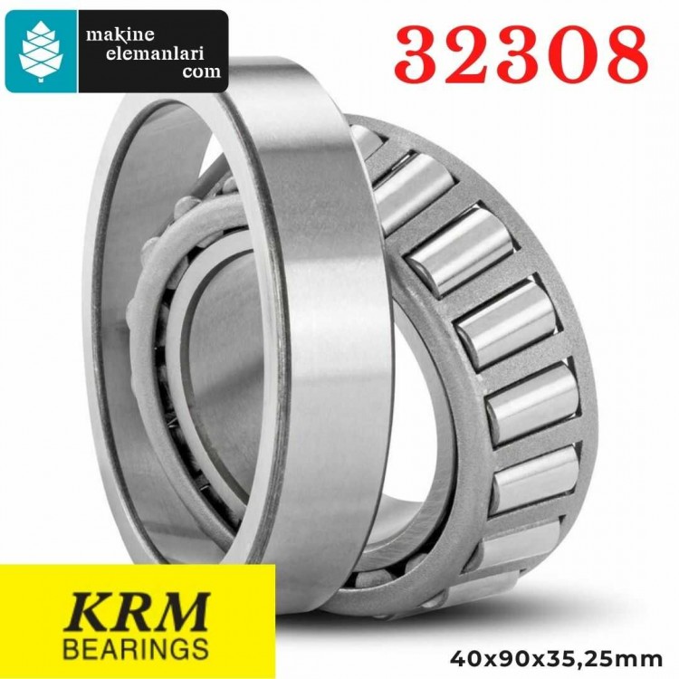 32308 KRM Konik Makaralı Rulman  40x90x35,25 - 40*90*35,25