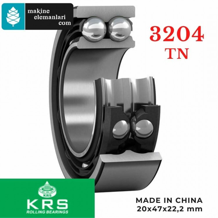 3204 TN KRS Rulman (Plastik Kafes) 20x47x20,6 - 20*47*20,6 mm